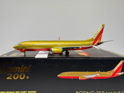 Gemini Jets 1:200 Southwest Boeing 737 MAX 8 N871HK Desert Gold G2SWA1216
