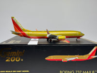 Gemini Jets 1:200 Southwest Boeing 737 MAX 8 N871HK Desert Gold G2SWA1216