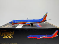 Gemini Jets 1:200 Southwest Airlines Boeing 737 MAX 8 N872CB Canyon Blue G2SWA1217
