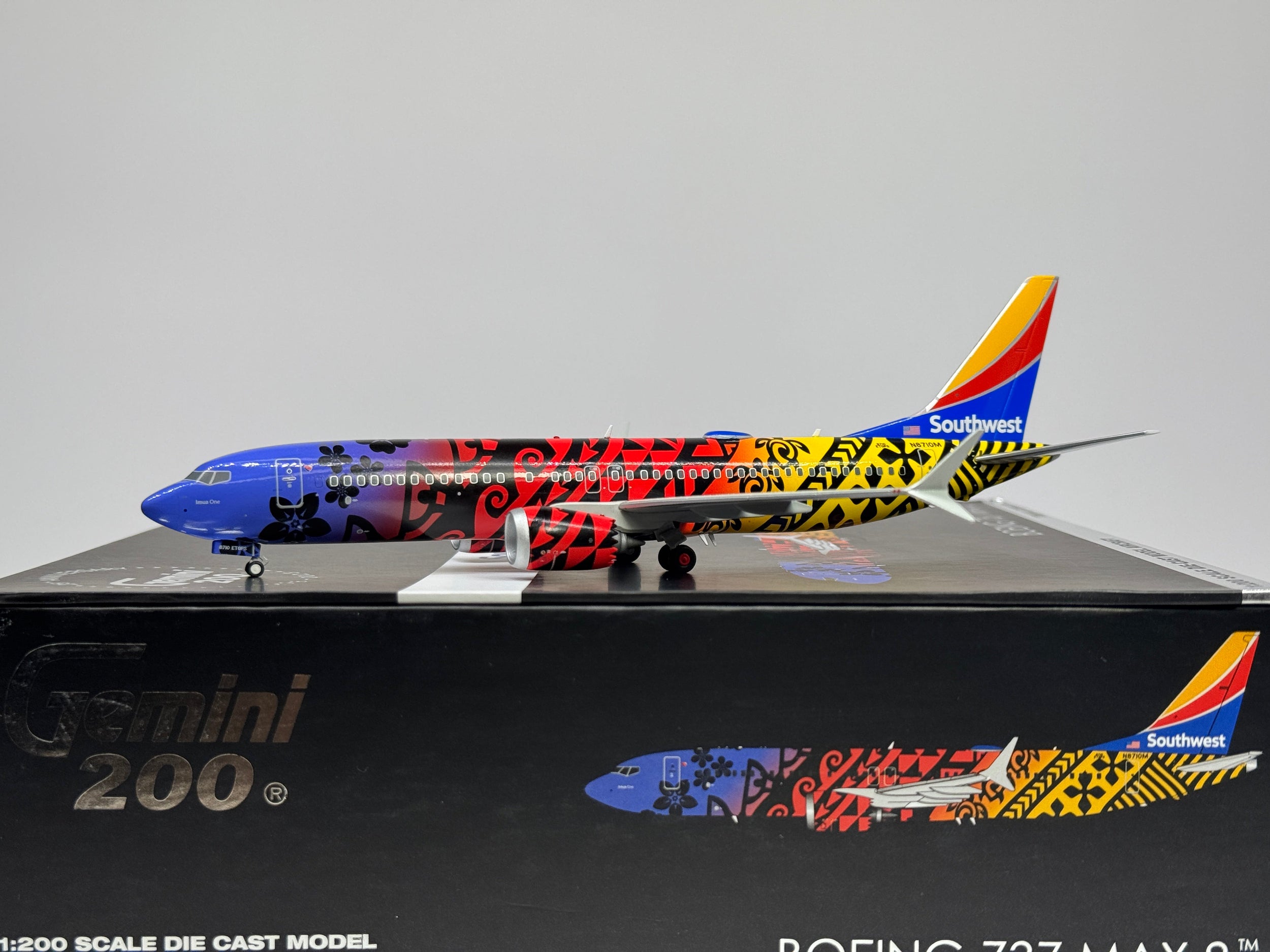 Gemini Jets 1:200 Southwest Boeing 737 MAX 8 N8710M Imua One G2SWA1268