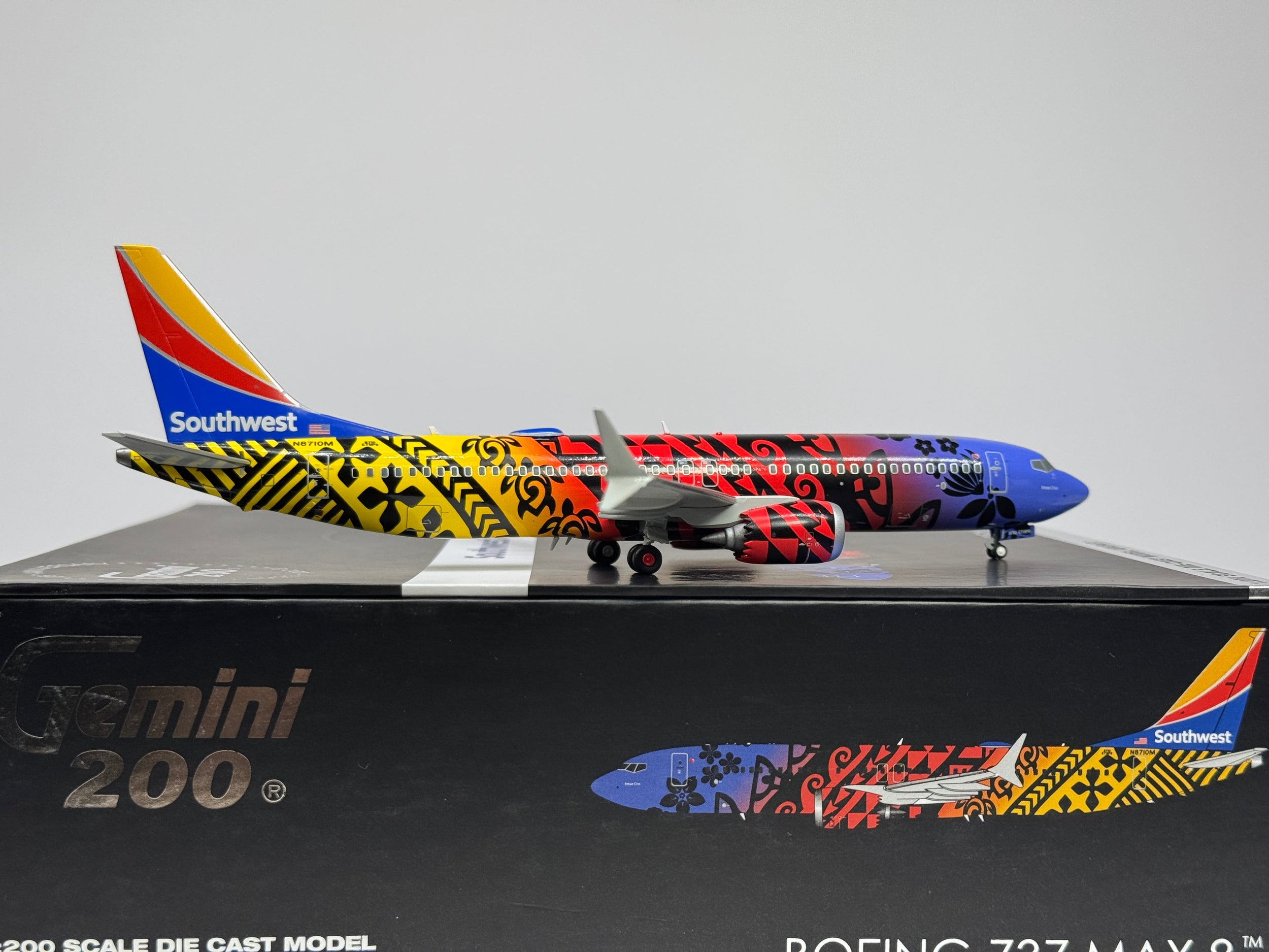 Gemini Jets 1:200 Southwest Boeing 737 MAX 8 N8710M Imua One G2SWA1268