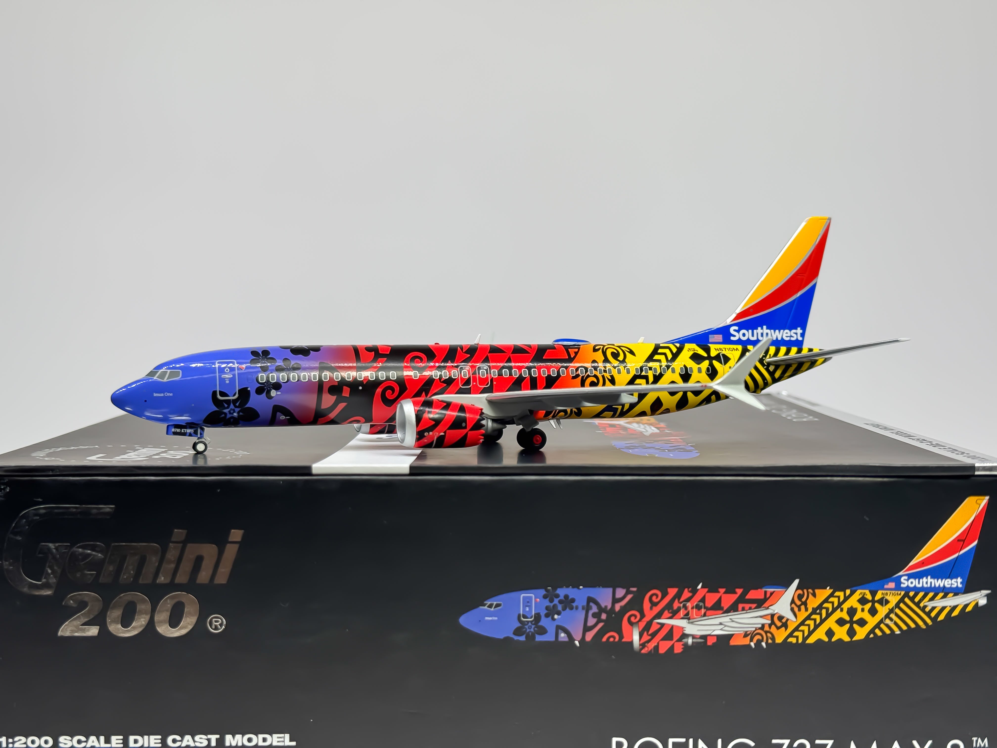 Southwest Airlines Boeing 737 MAX 8 1:200 Gemini Jets N8710M (G2SWA1268)