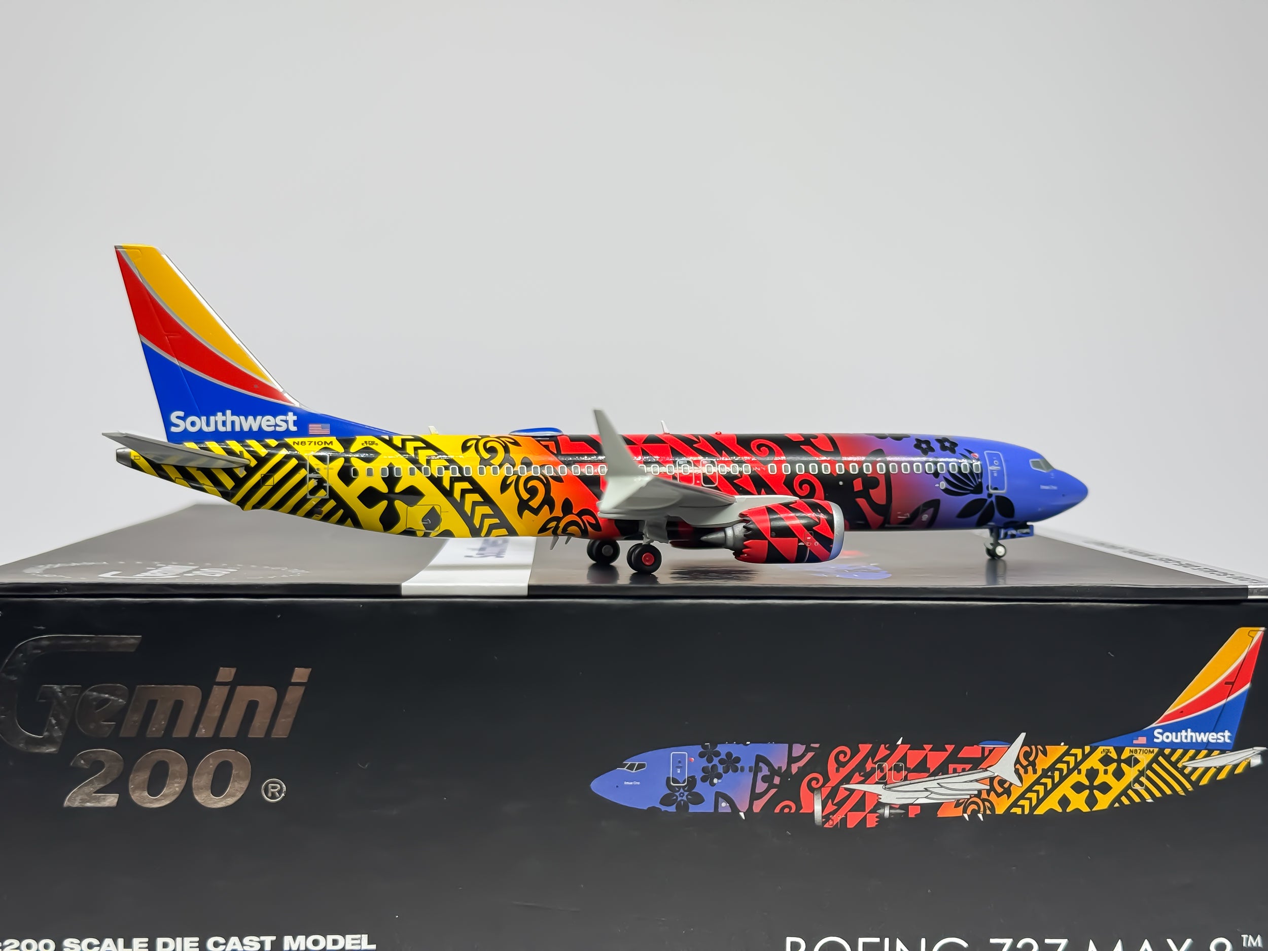 Southwest Airlines Boeing 737 MAX 8 1:200 Gemini Jets N8710M (G2SWA1268)