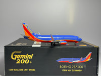Gemini Jets 1:200 Southwest Boeing 737-300 N370SW Canyon Blue G2SWA311