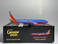 Gemini Jets 1:200 Southwest Boeing 737-800 N8301J Warrior One G2SWA349
