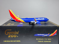 Southwest Airlines Boeing 737-800 1:200 Gemini Jets N8642E (G2SWA529)