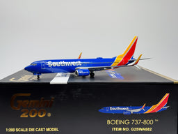 Southwest Airlines Boeing 737-800 1:200 Gemini Jets N8653A (G2SWA682)