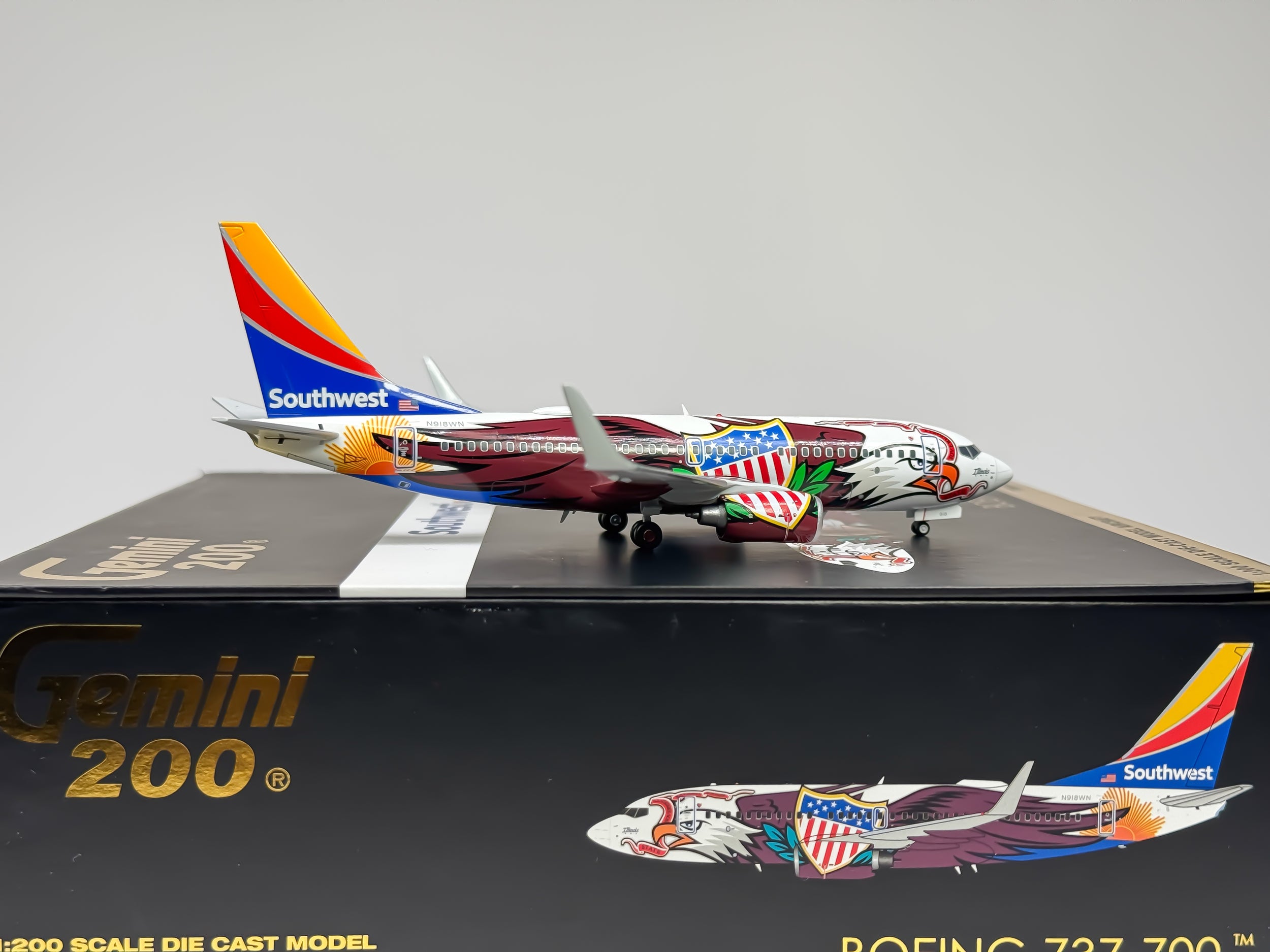 Southwest Airlines Boeing 737-700 1:200 Gemini Jets N918WN (G2SWA872)
