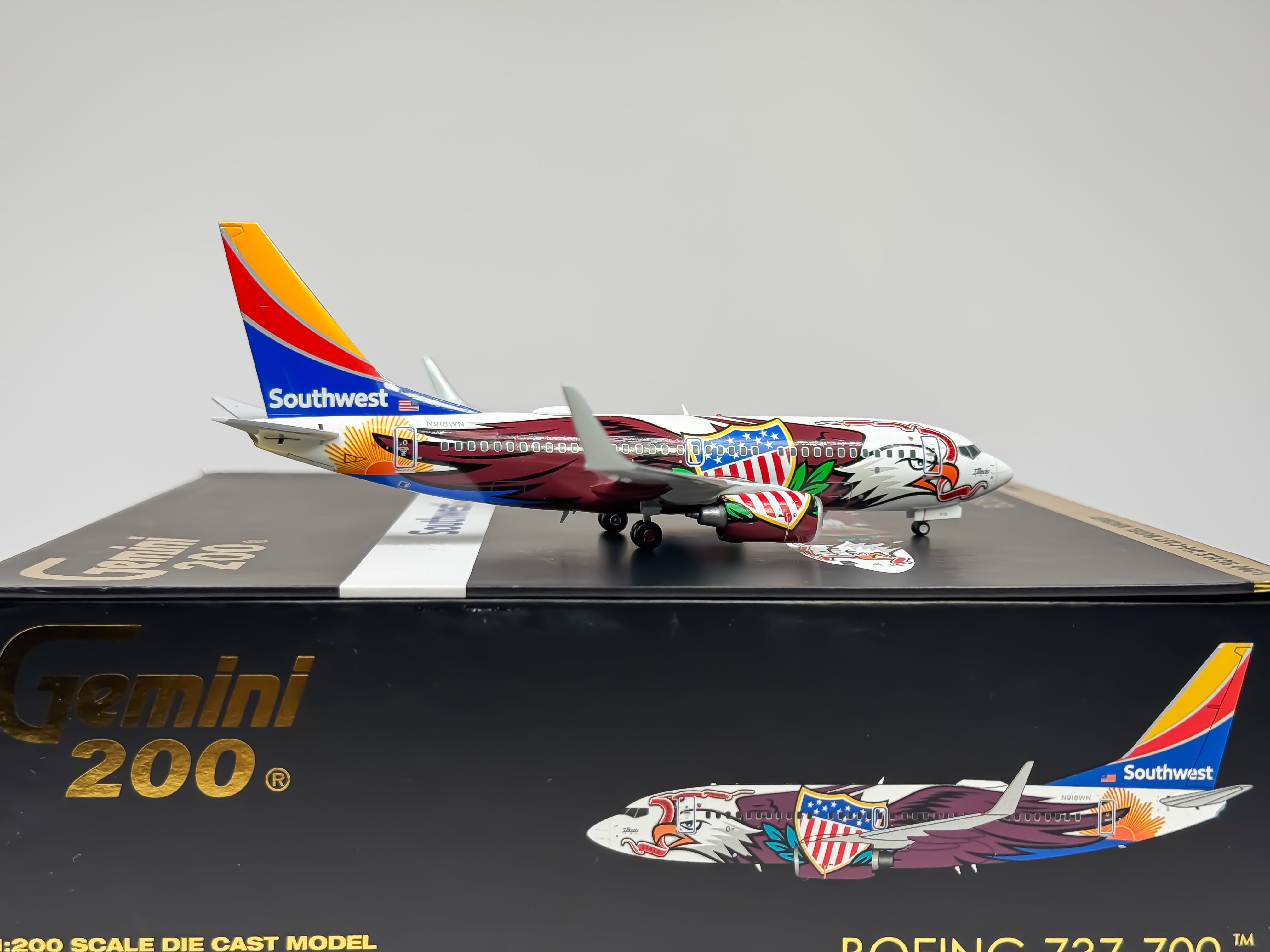 Southwest Airlines Boeing 737-700 1:200 Gemini Jets N918WN (G2SWA872)