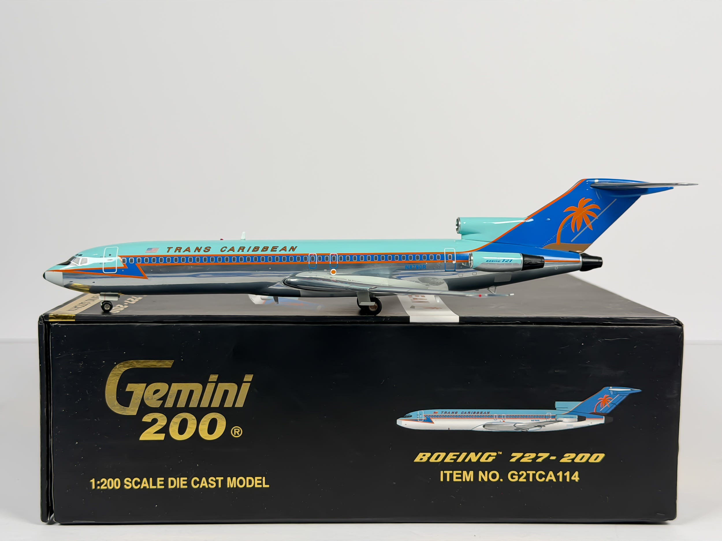 Trans Caribbean Airlines Boeing 727-200 1:200 Gemini Jets N8790R (G2TCA114)