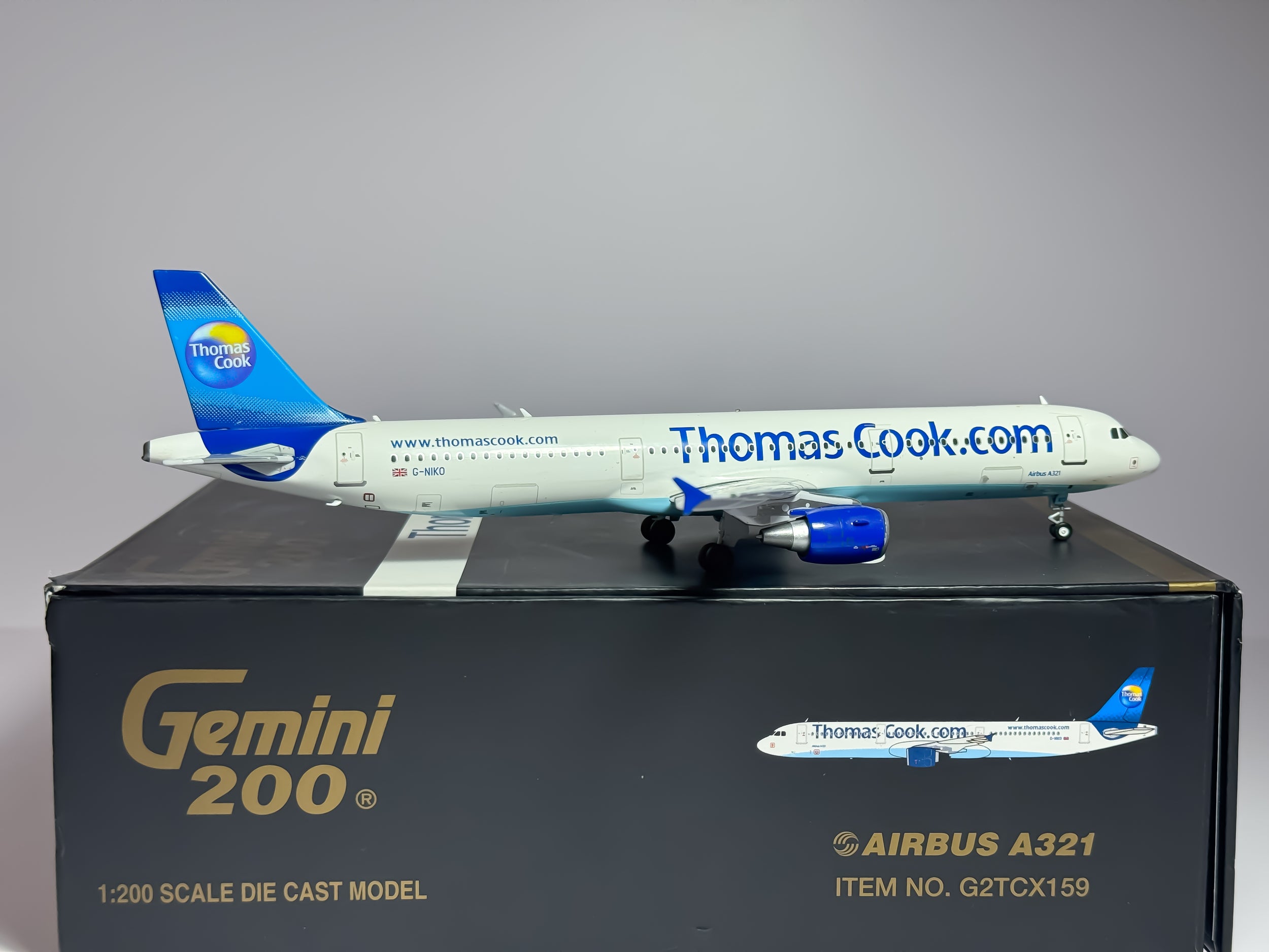 Thomas Cook Airlines Airbus A321 1:200 Gemini Jets G-NIKO (G2TCX159)