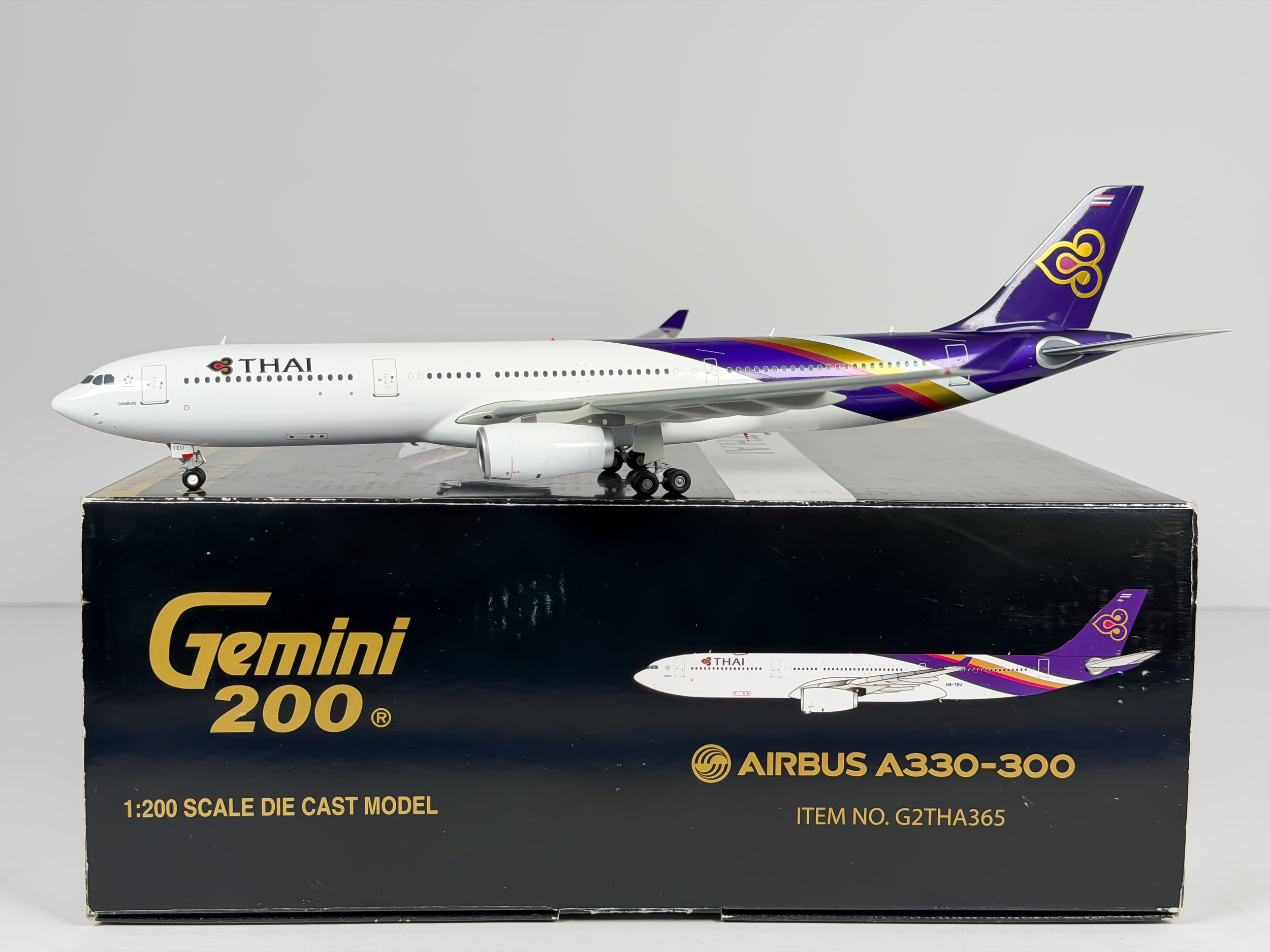 Thai Airways Airbus A330-300 1:200 Gemini Jets HS-TEU (G2THA365)