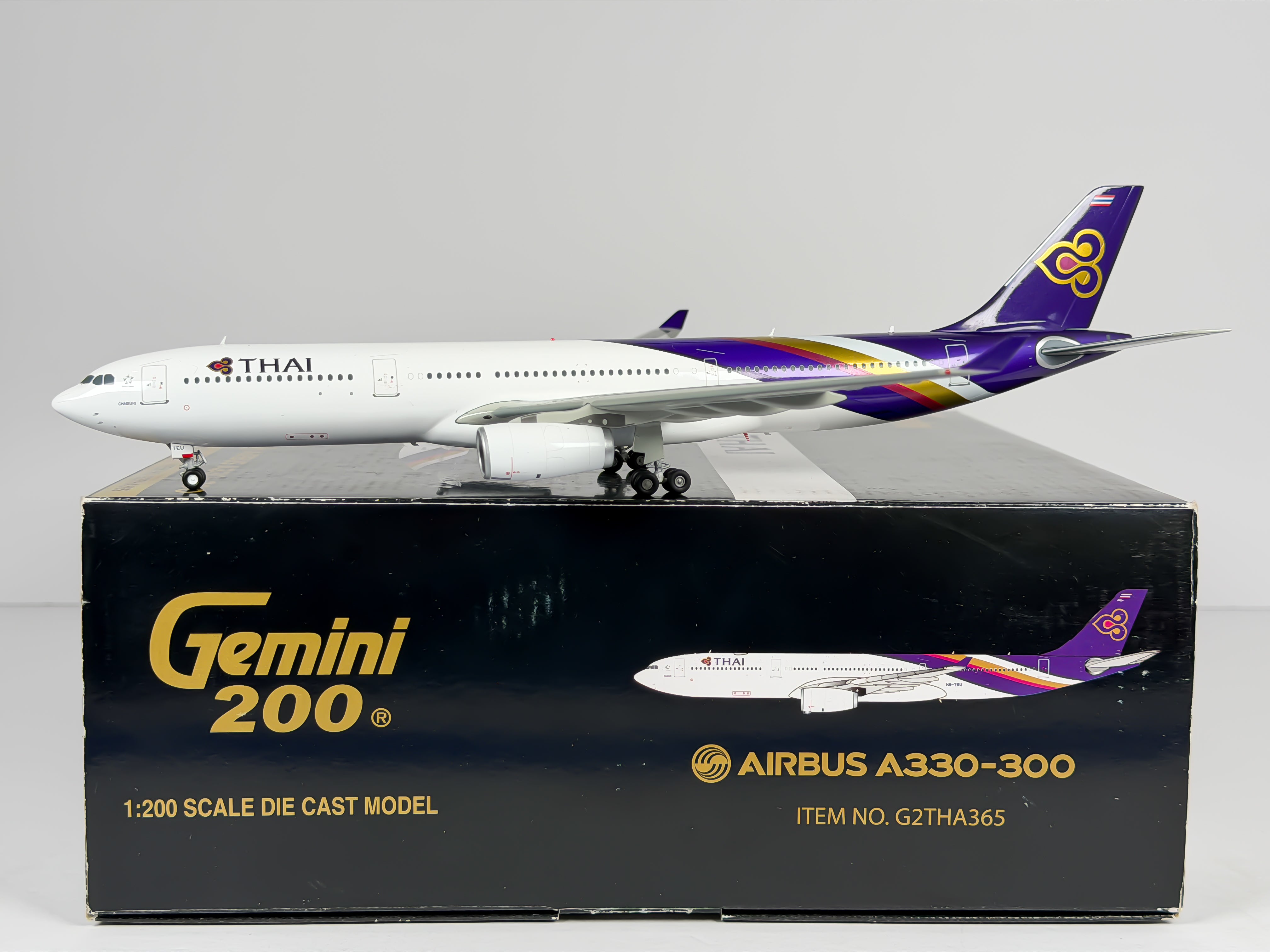Thai Airways Airbus A330-300 1:200 Gemini Jets HS-TEU (G2THA365)