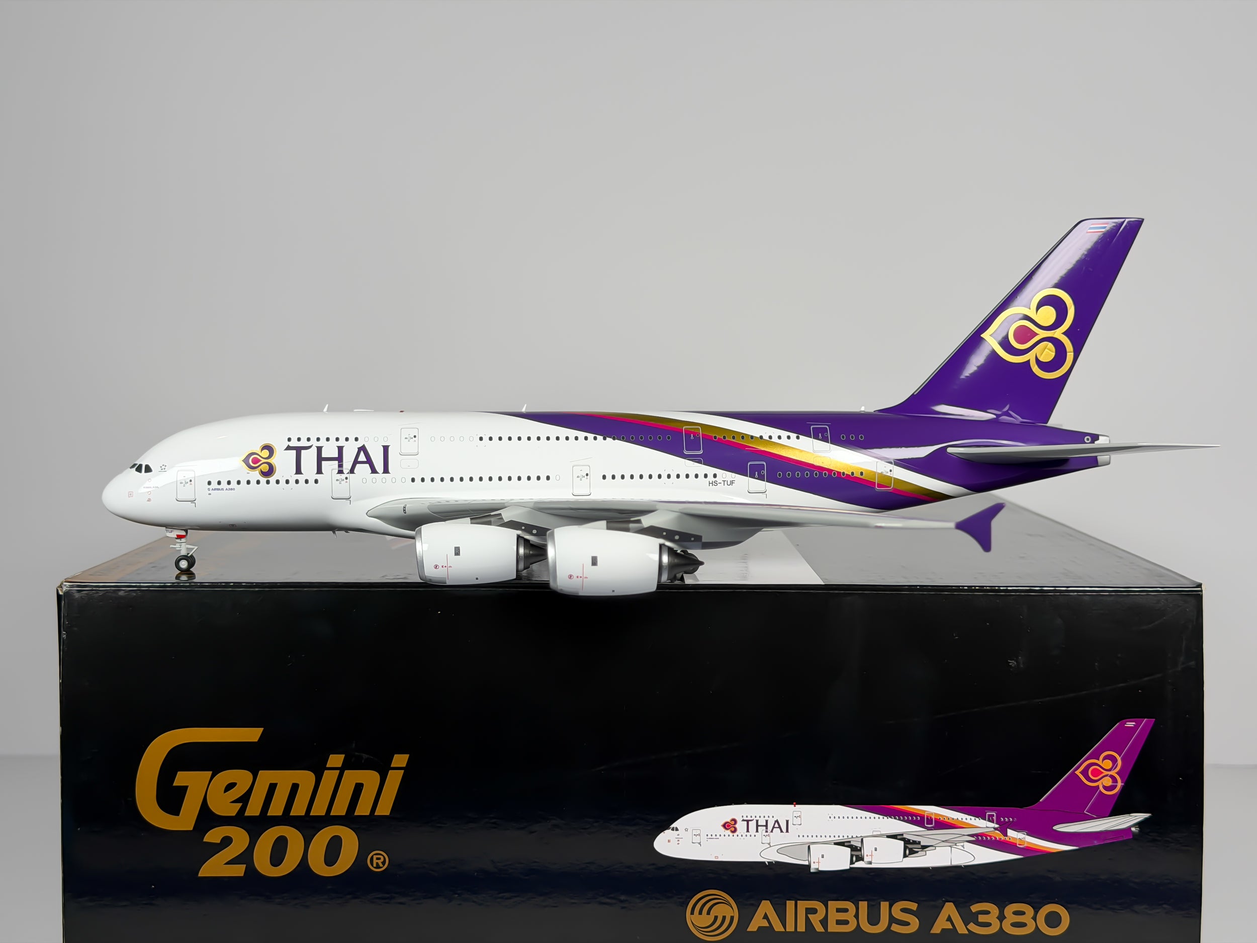 Thai Airways Airbus A380-800 1:200 Gemini Jets HS-TUF (G2THA423)