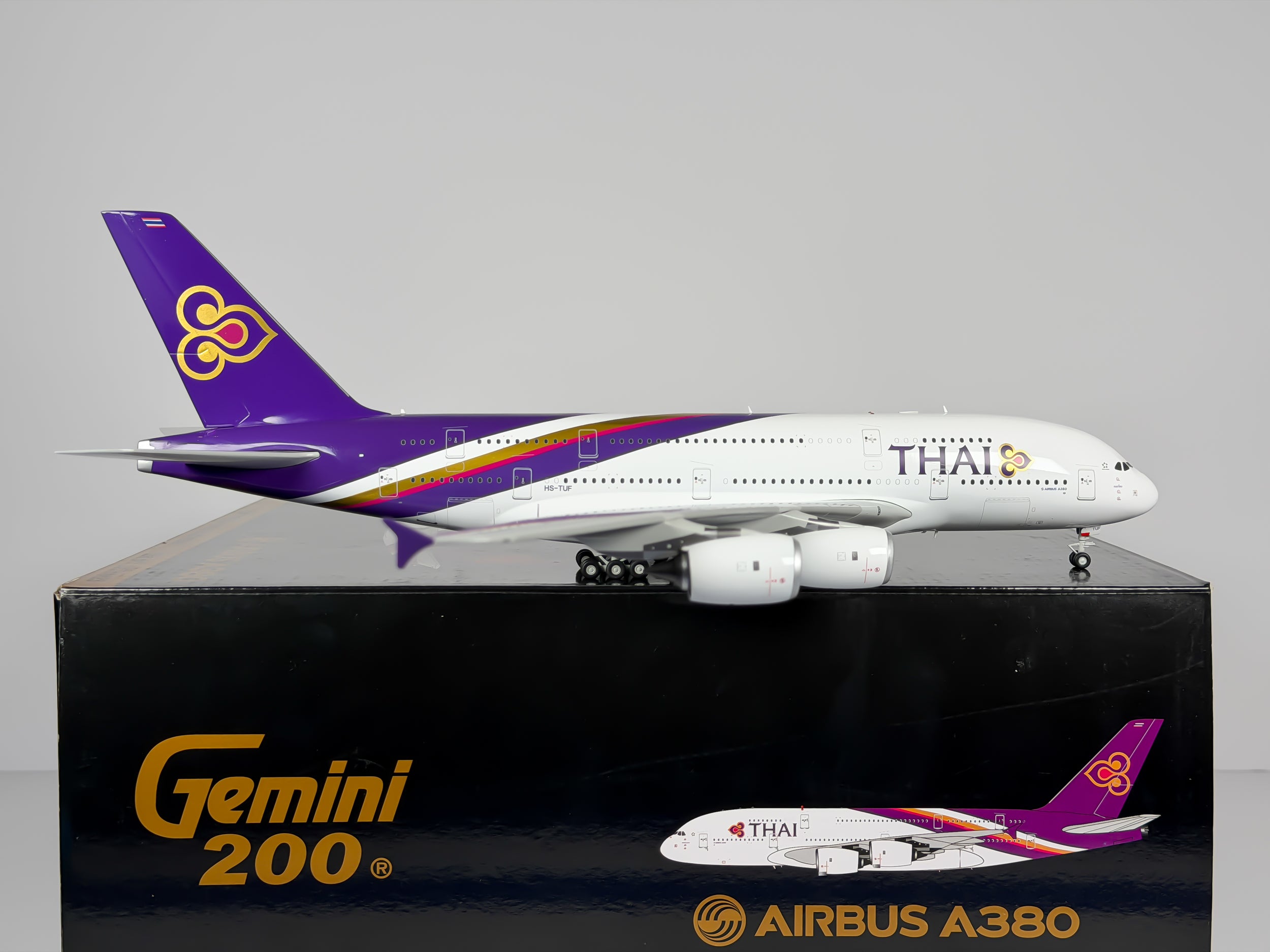 Thai Airways Airbus A380-800 1:200 Gemini Jets HS-TUF (G2THA423)