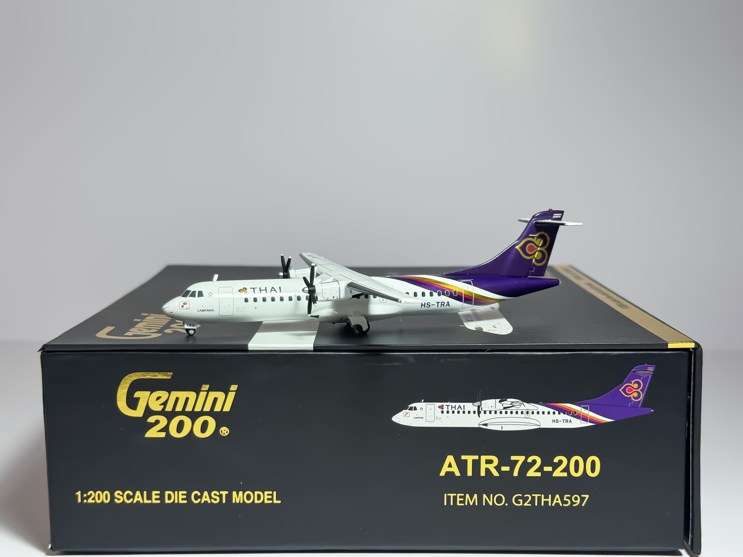 Thai Airways ATR 72-200 1:200 Gemini Jets HS-TRA (G2THA597)