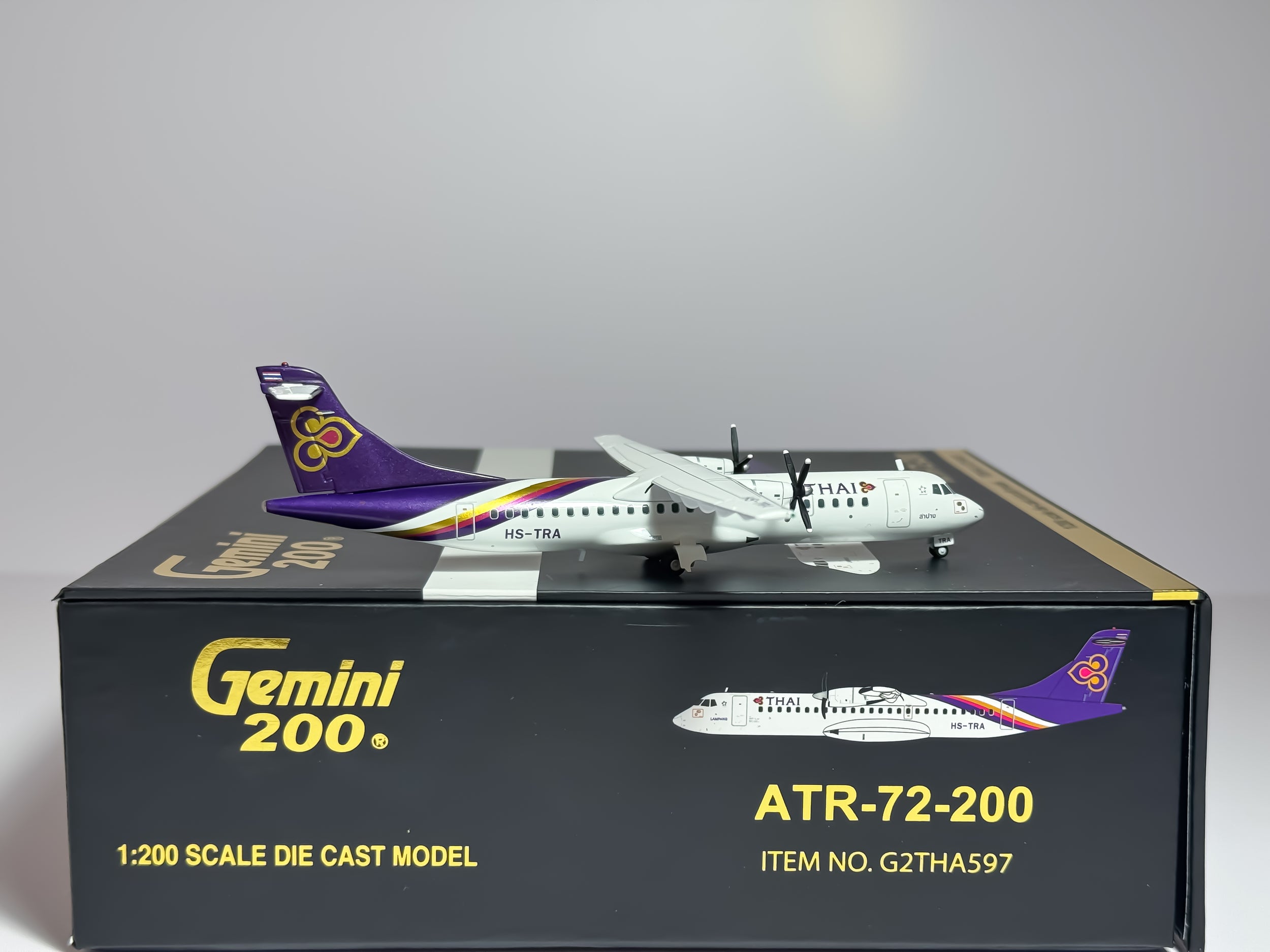 Thai Airways ATR 72-200 1:200 Gemini Jets HS-TRA (G2THA597)