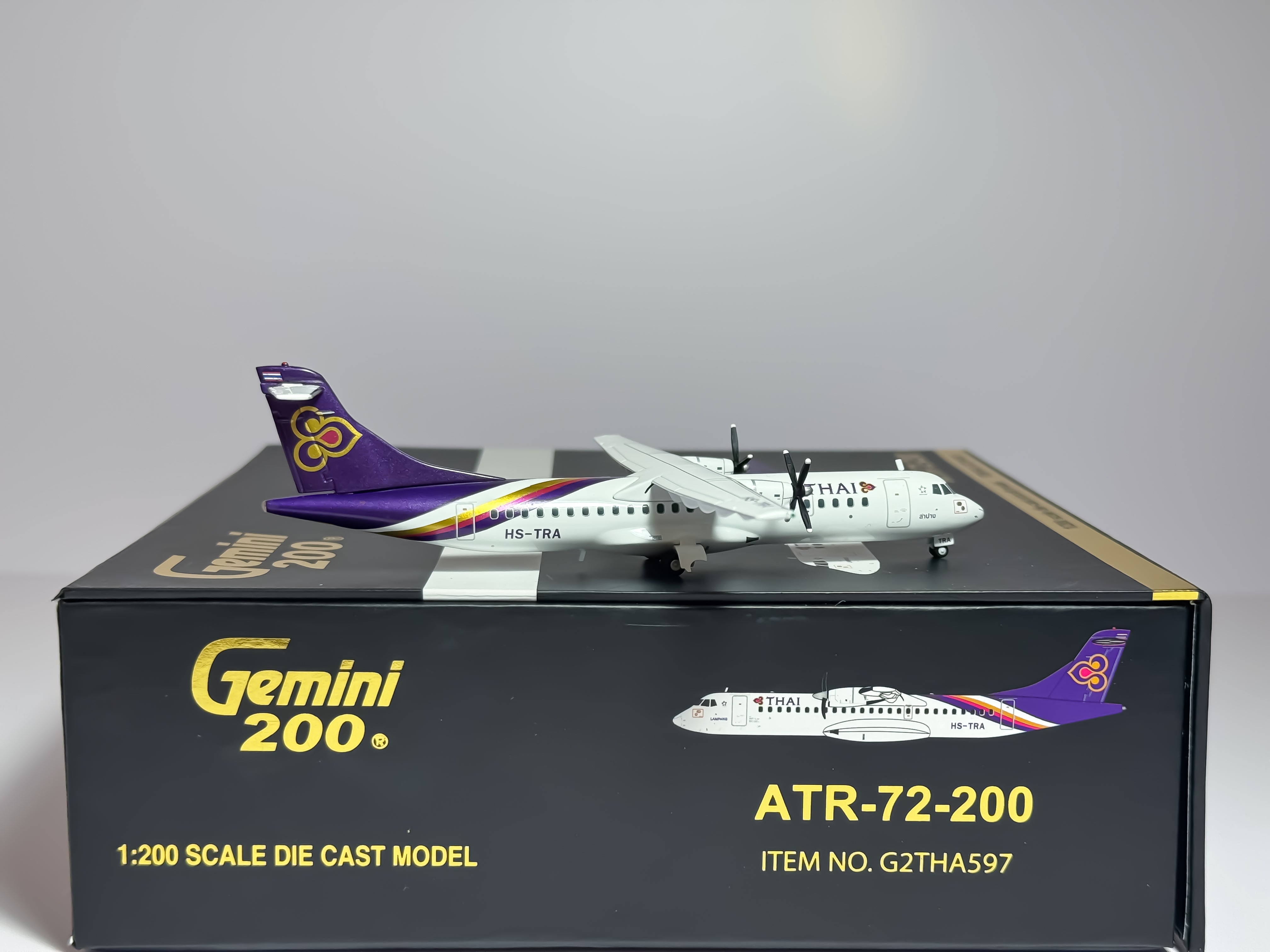 Thai Airways ATR 72-200 1:200 Gemini Jets HS-TRA (G2THA597)