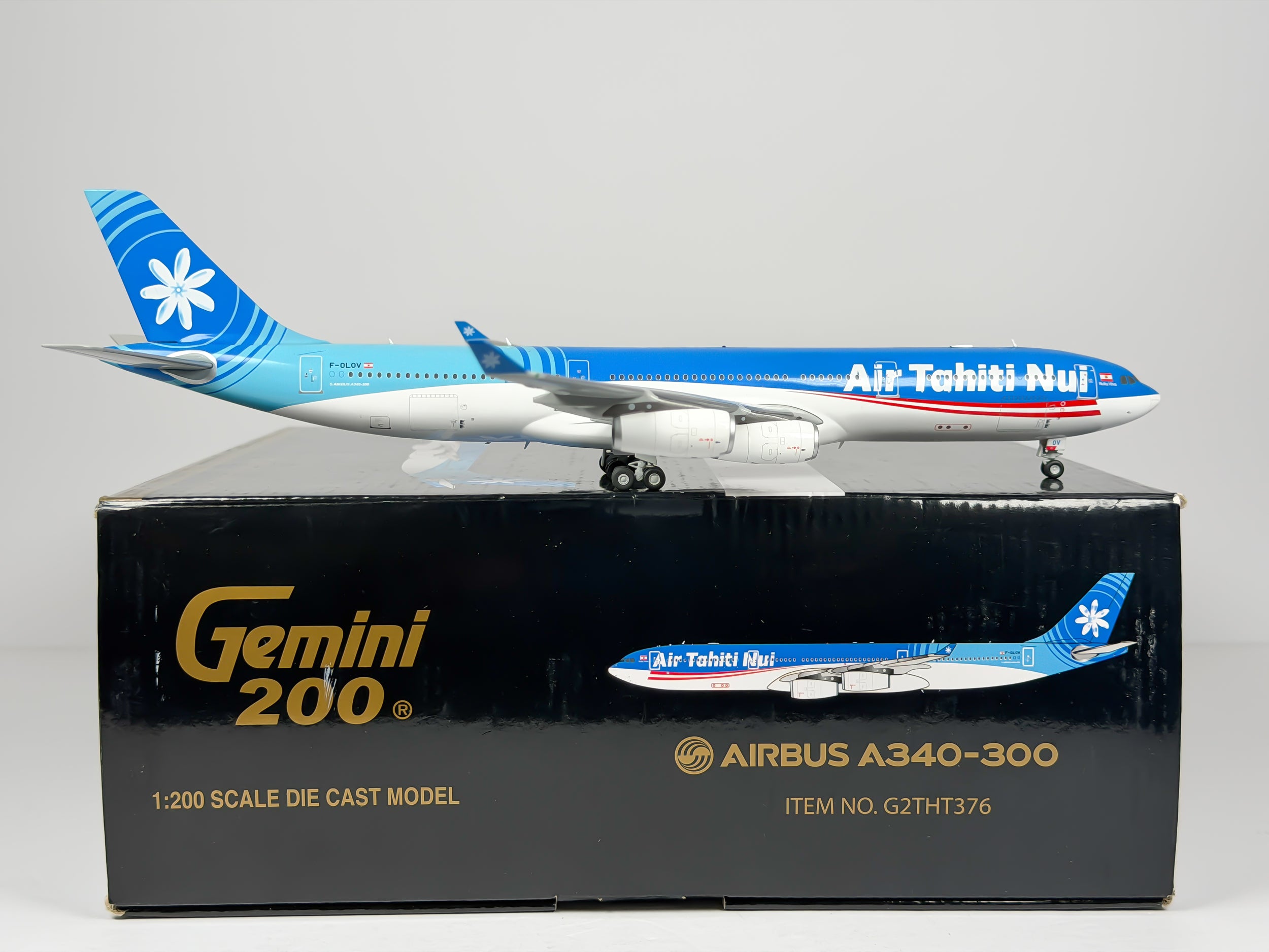 Air Tahiti Nui Airbus A340-300 1:200 Gemini Jets F-OLOV (G2THT376)