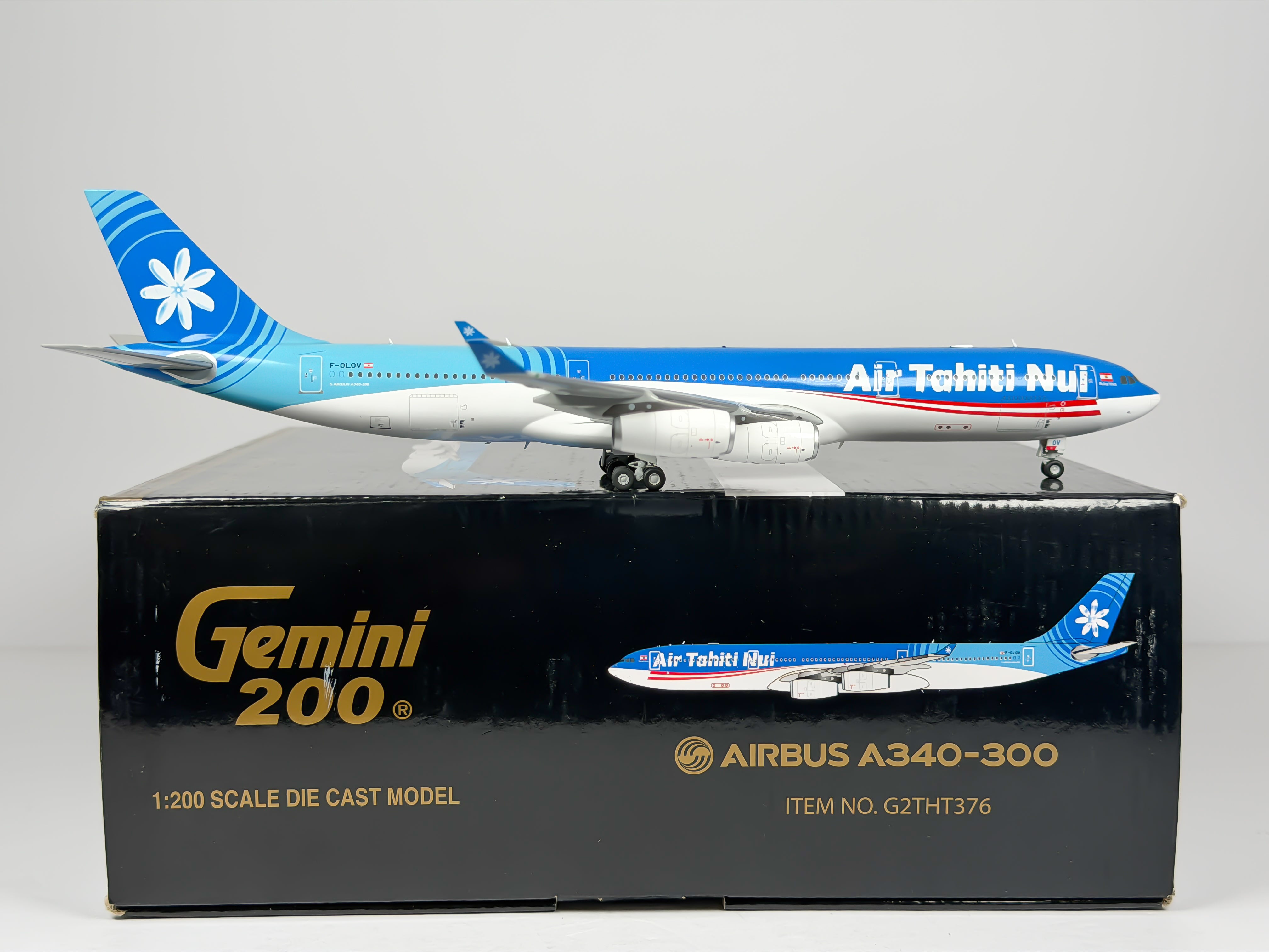 Air Tahiti Nui Airbus A340-300 1:200 Gemini Jets F-OLOV (G2THT376)