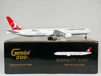 Turkish Airlines Boeing 777-300ER 1:200 Gemini Jets TC-JJT (G2THY680)