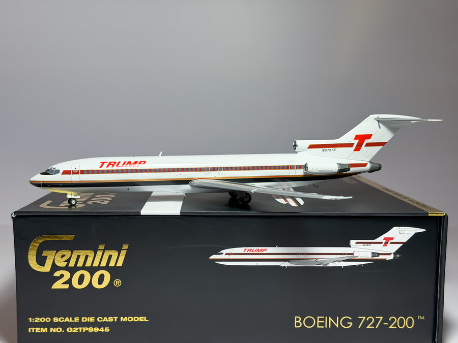 Trump Shuttle Boeing 727-200 1:200 Gemini Jets N918TS (G2TPS945)