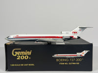 Trans World Airlines (TWA) Boeing 727-200 1:200 Gemini Jets N64319 (G2TWA100)