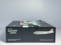 Trans World Airlines (TWA) Douglas DC-3 1:200 Gemini Jets NC1943 (G2TWA314)