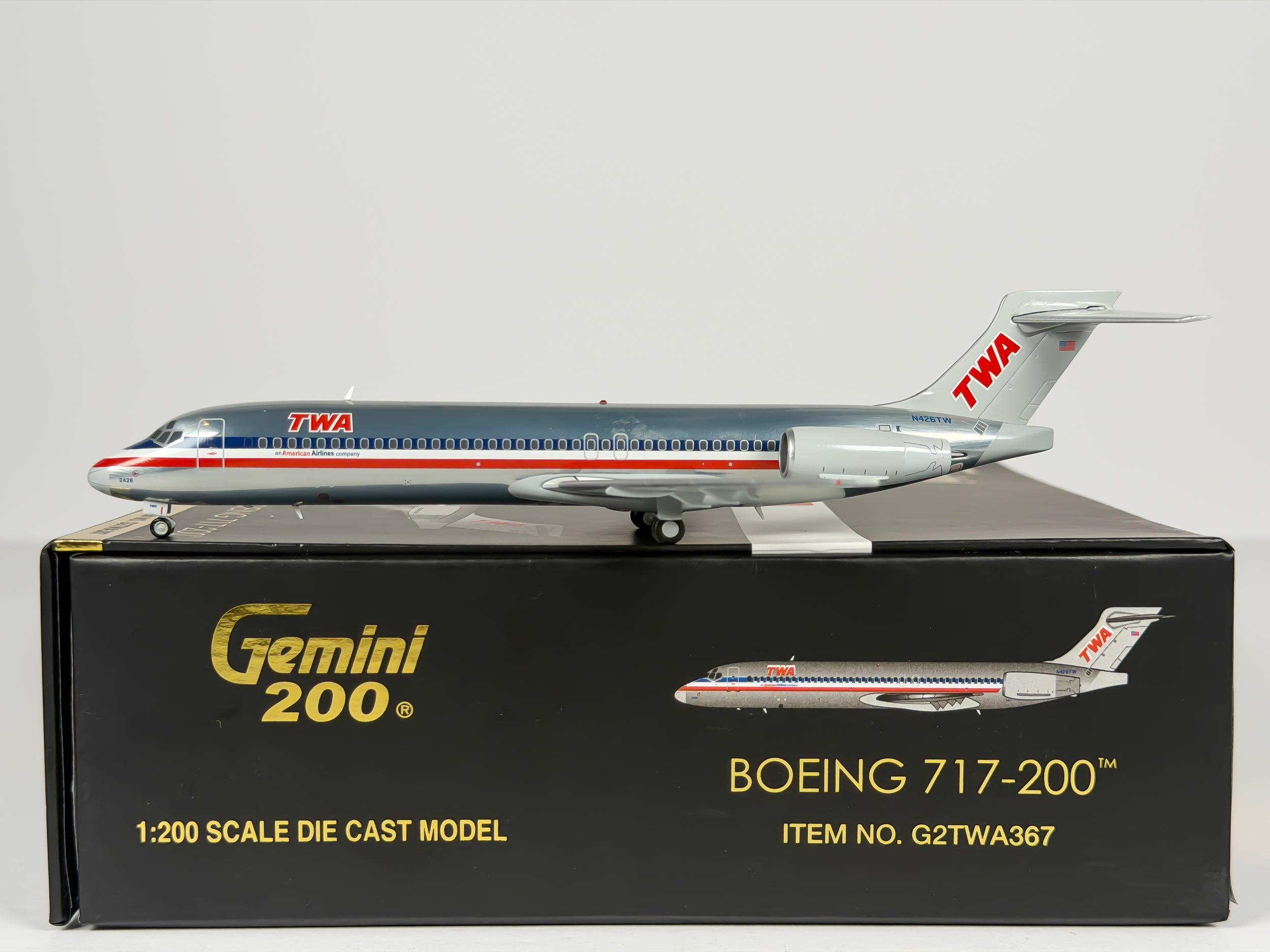 Trans World Airlines (TWA) Boeing 717-200 1:200 Gemini Jets N426TW (G2TWA367)