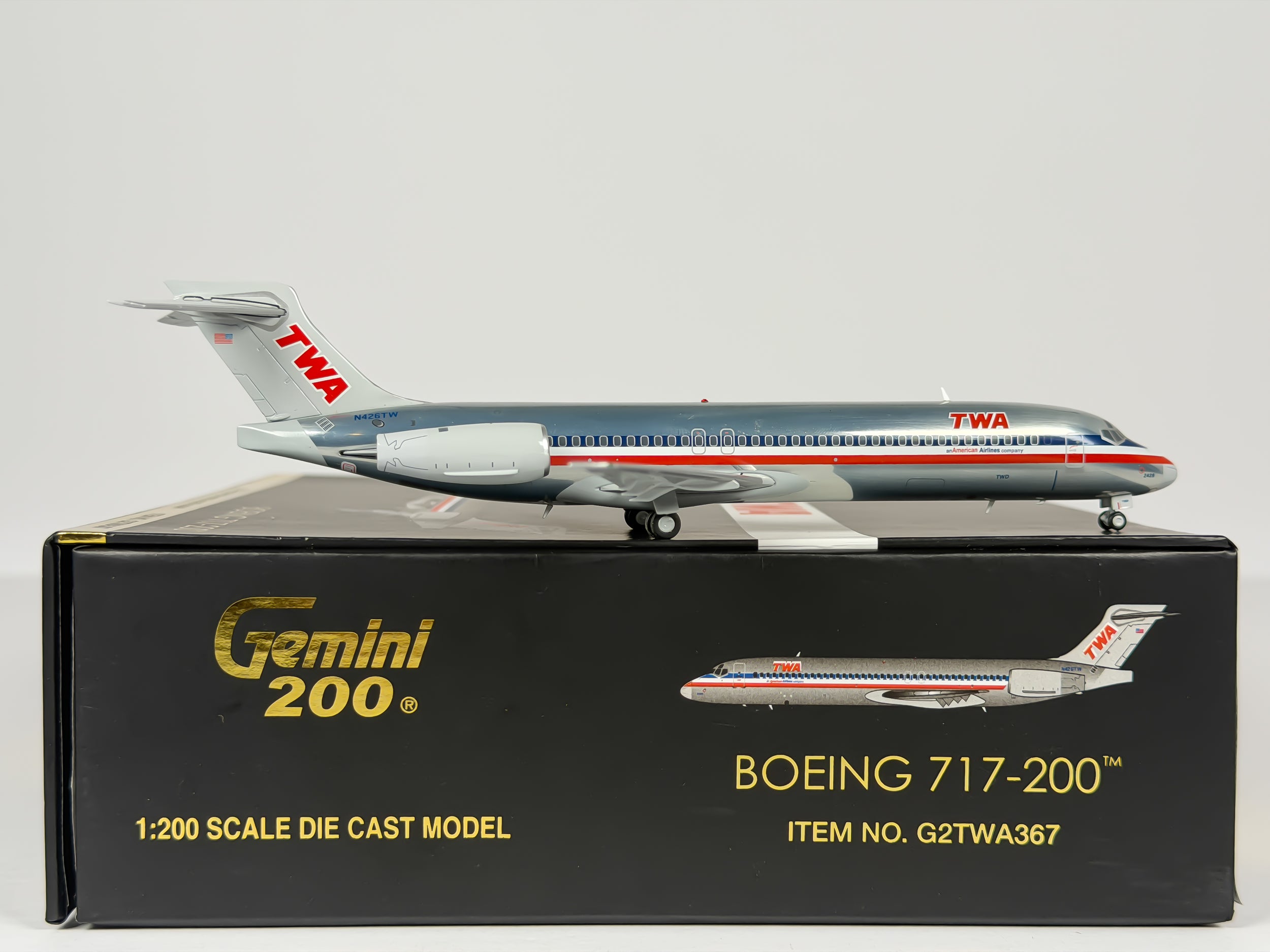 Trans World Airlines (TWA) Boeing 717-200 1:200 Gemini Jets N426TW (G2TWA367)