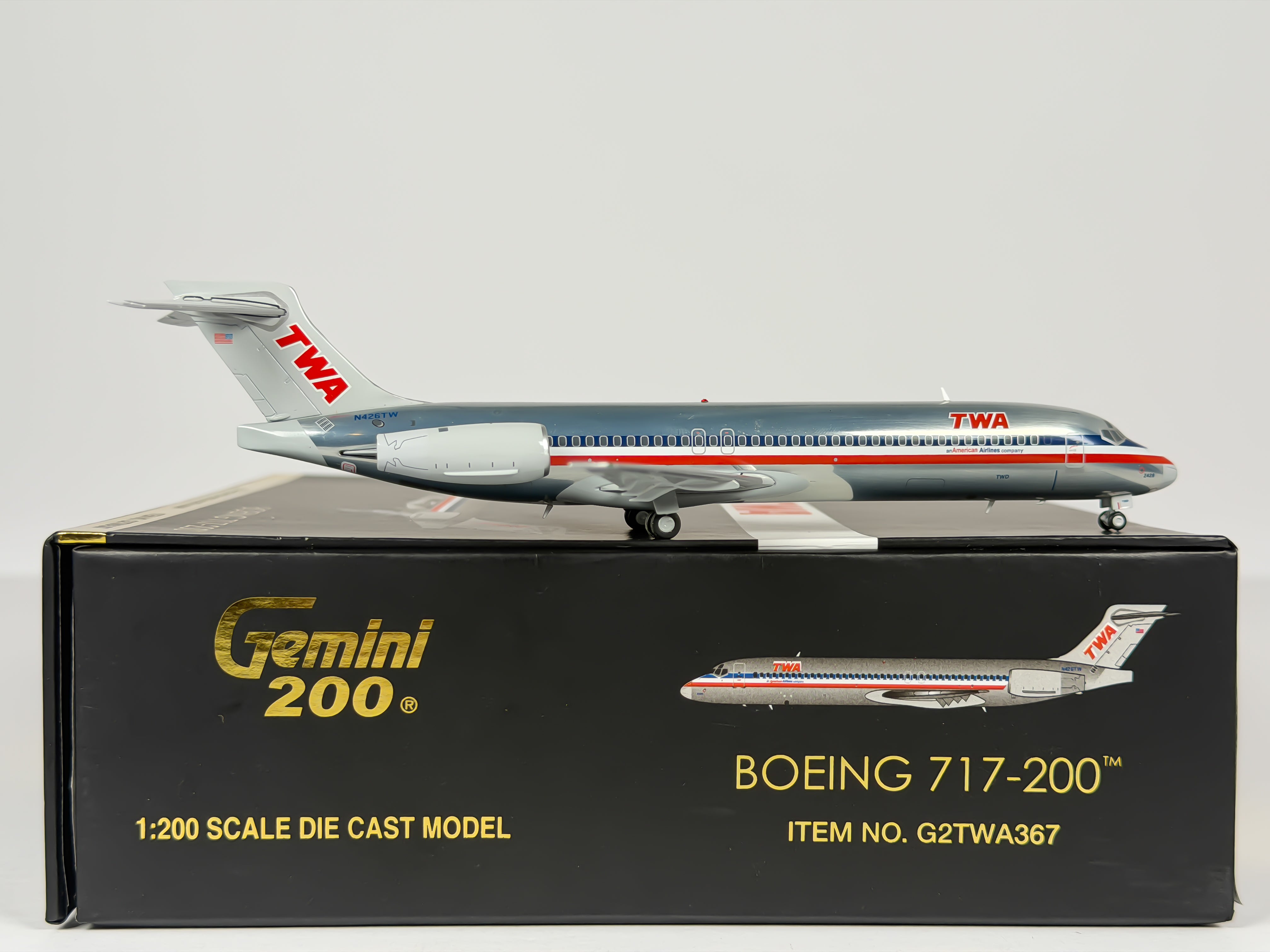 Trans World Airlines (TWA) Boeing 717-200 1:200 Gemini Jets N426TW (G2TWA367)