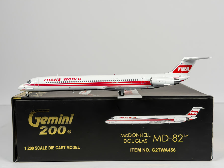 Trans World Airlines (TWA) McDonnell Douglas MD-82 1:200 Gemini Jets N903TW (G2TWA456)