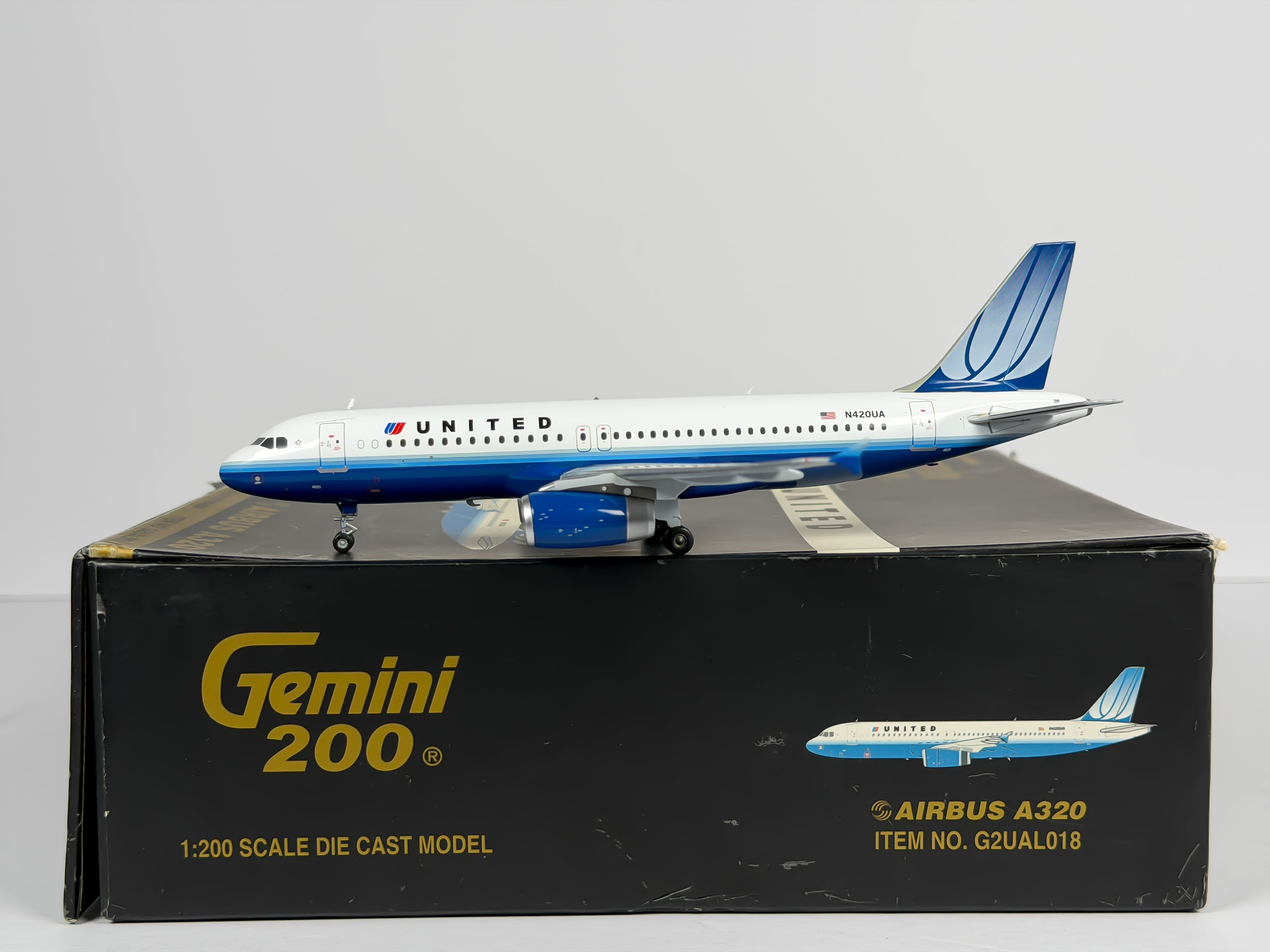 United Airlines Airbus A320 1:200 Gemini Jets N420UA (G2UAL018)