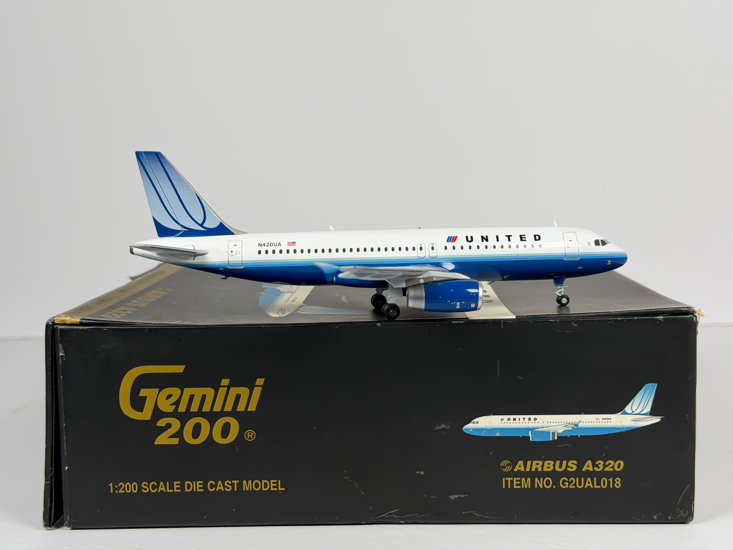 United Airlines Airbus A320 1:200 Gemini Jets N420UA (G2UAL018)