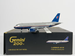 United Airlines Airbus A319 1:200 Gemini Jets N808UA (G2UAL019)