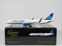 United Airlines Boeing 757-200 1:200 Gemini Jets N48127 (G2UAL1068)
