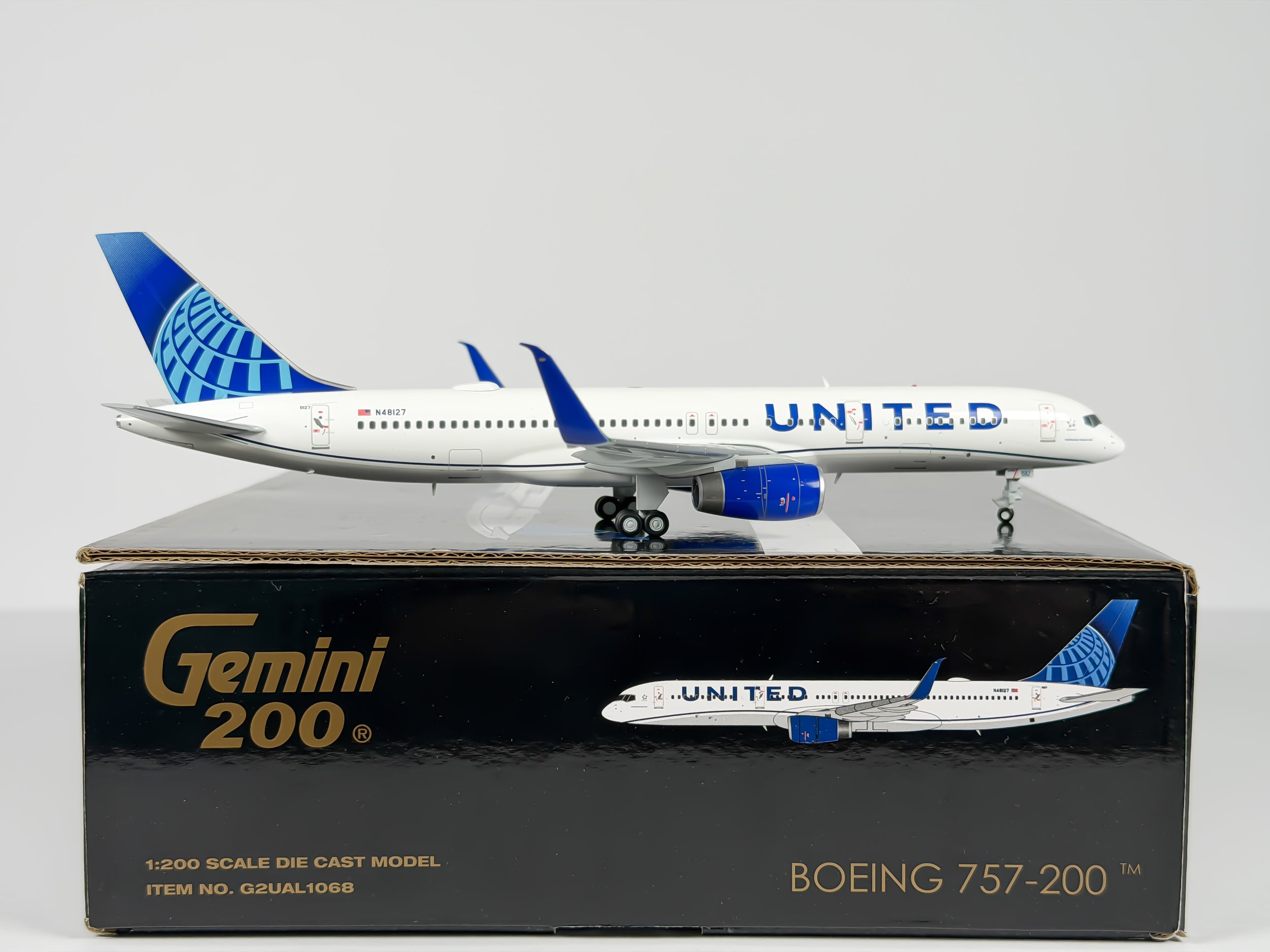 United Airlines Boeing 757-200 1:200 Gemini Jets N48127 (G2UAL1068)