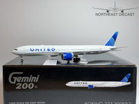 United Airlines Boeing 777-300ER 1:200 Gemini Jets N2352U (G2UAL1247)