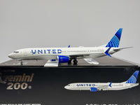 United Airlines Boeing 737 MAX 9 1:200 Gemini Jets N37555 (G2UAL1256)