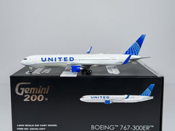 United Airlines Boeing 767-300ER 1:200 Gemini Jets N670UA (G2UAL1257)