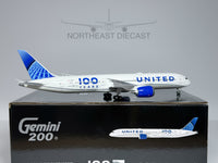 United Airlines Boeing 787-9 1:200 Gemini Jets N61101 (G2UAL1258)