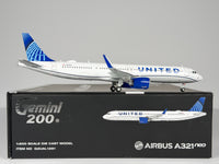 United Airlines Airbus A321neo 1:200 Gemini Jets N44501 (G2UAL1281)