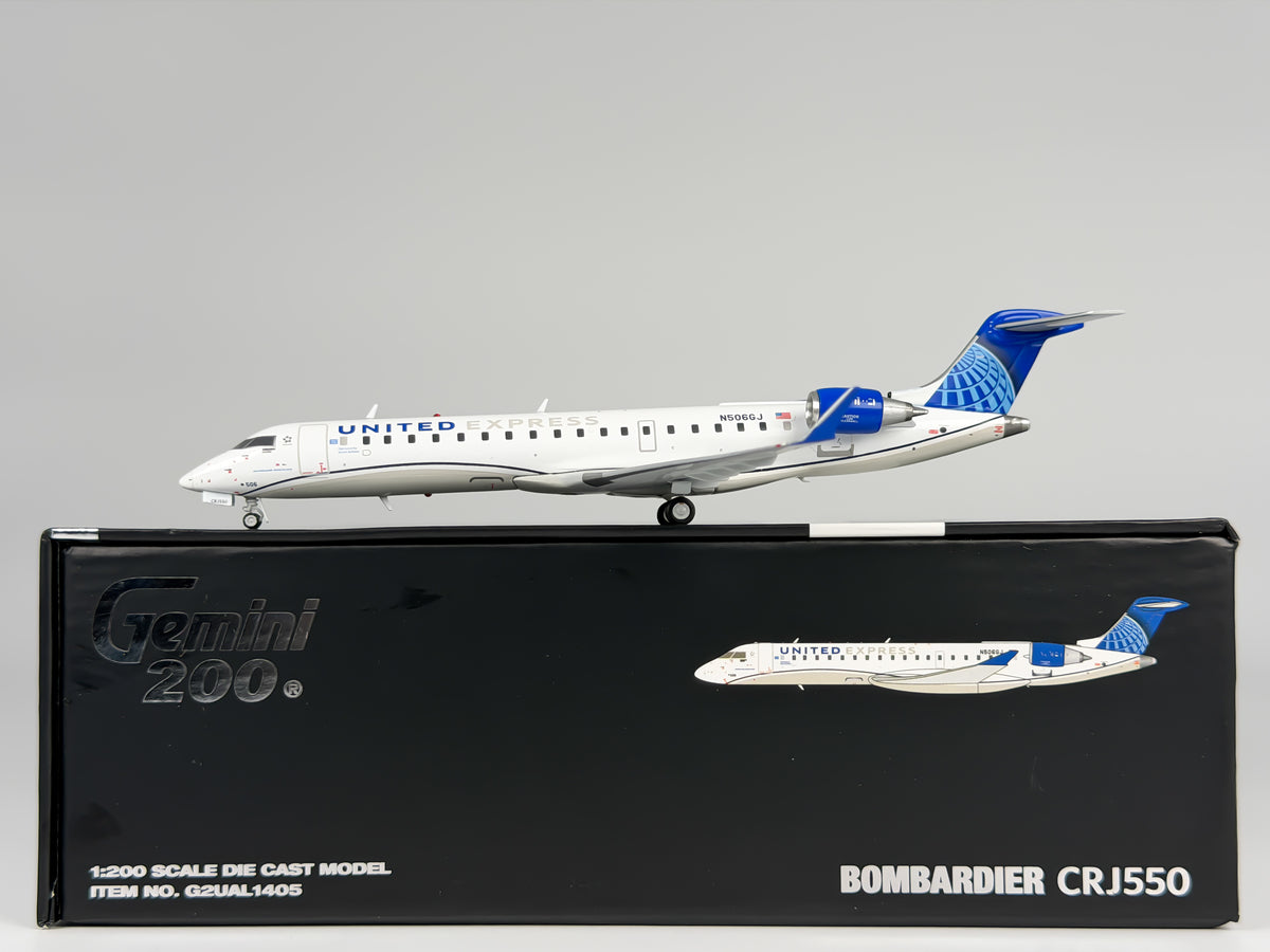 United Connection Bombardier CRJ550 1:200 Gemini Jets N506GJ (G2UAL1405)