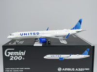 United Airlines Airbus A321neo 1:200 Gemini Jets N14502 (G2UAL1425)