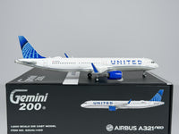 United Airlines Airbus A321neo 1:200 Gemini Jets N14502 (G2UAL1425)