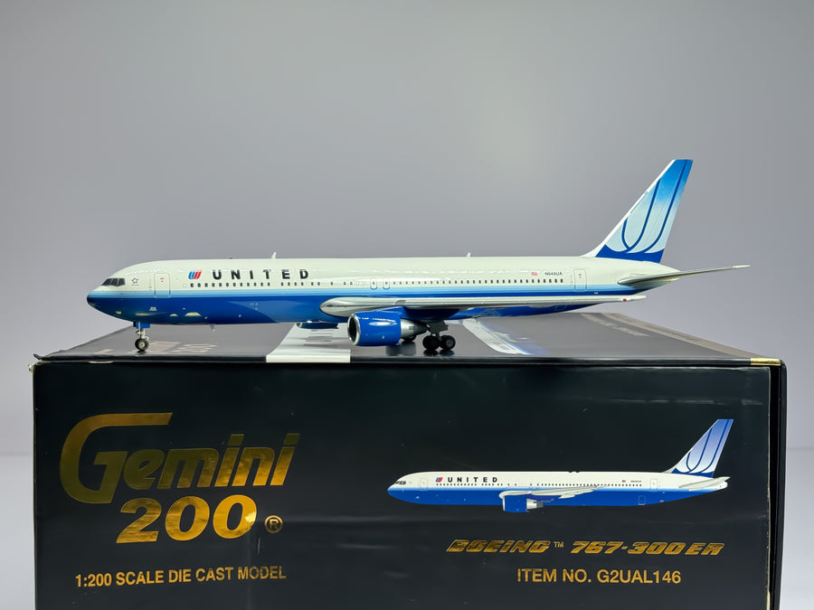 United Airlines Boeing 767-300 1:200 Gemini Jets N648UA (G2UAL146)