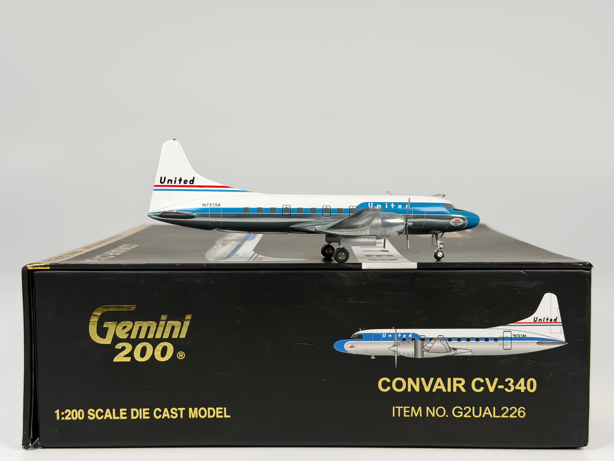 United Airlines Convair CV-340 1:200 Gemini Jets N73154 (G2UAL226)