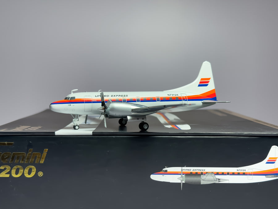 United Express Convair CV-580 1:200 Gemini Jets N73126 (G2UAL318)
