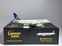 United Airlines Airbus A319 1:200 Gemini Jets N848UA (G2UAL329)
