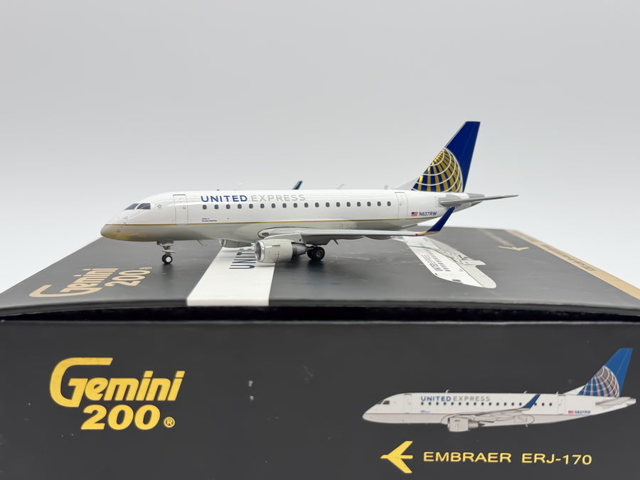 United Express Embraer E170 1:200 Gemini Jets N637RW (G2UAL398)